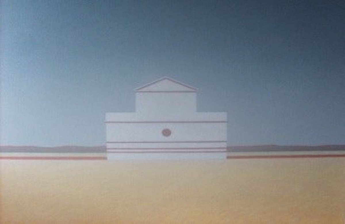 Gregorio Cuartas. Paisaje 6 - 80 x 80 cm