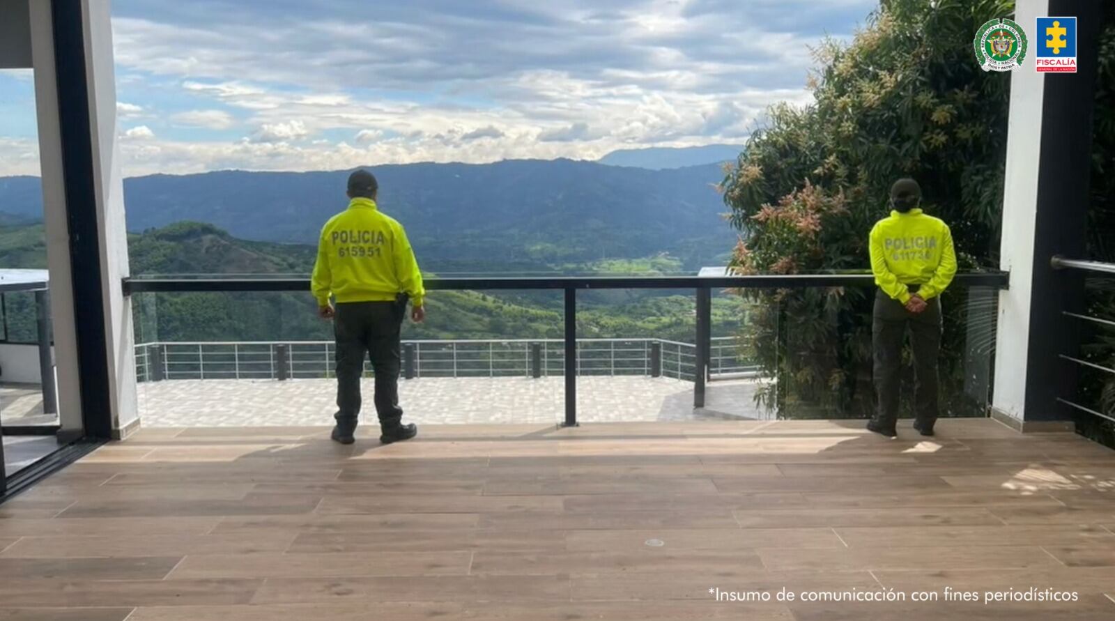 Uno de los bienes inmuebles que la Fiscalía le ocupó a Helmann Yesid Novoa Gómez, considerado como el narco invisible