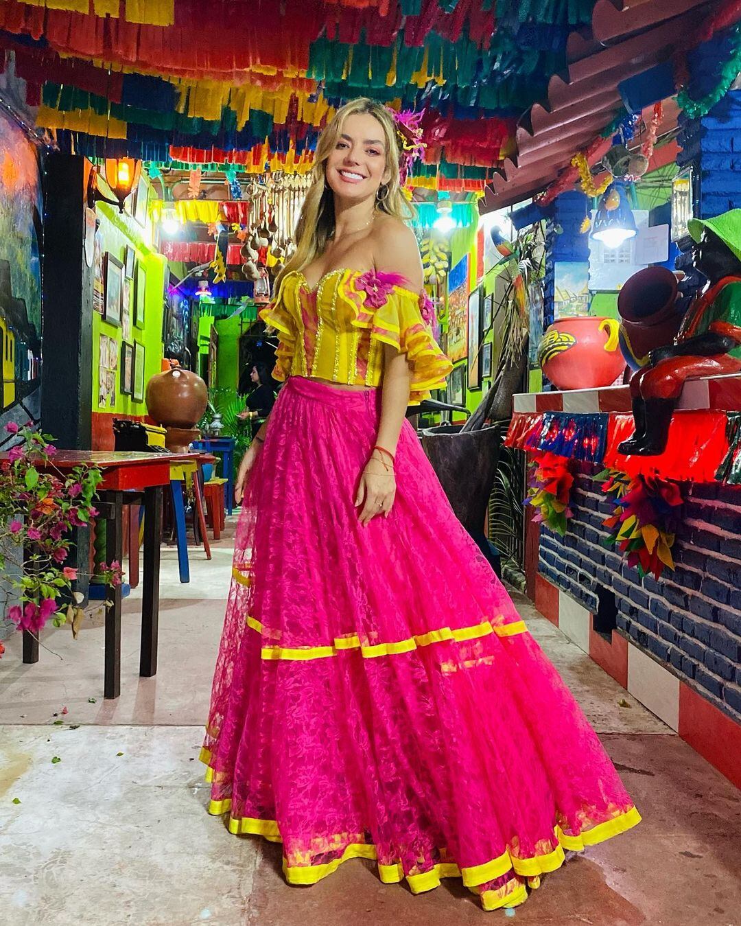 Elianis es barranquillera y lo muestra con orgullo. Foto: Instagram @elianisgarrido.