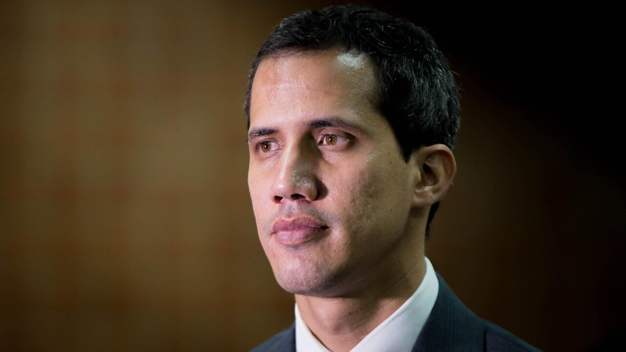 Juan Guaidó, expresidente encargado de Venezuela.