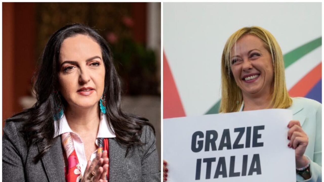 Política colombiana e italiana. Foto: Semana y AP Photo/Gregorio Borgia