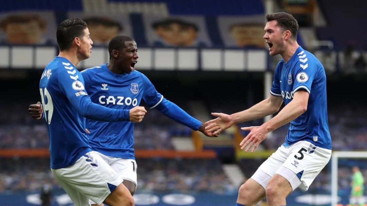 Jugador colombiano del Everton.