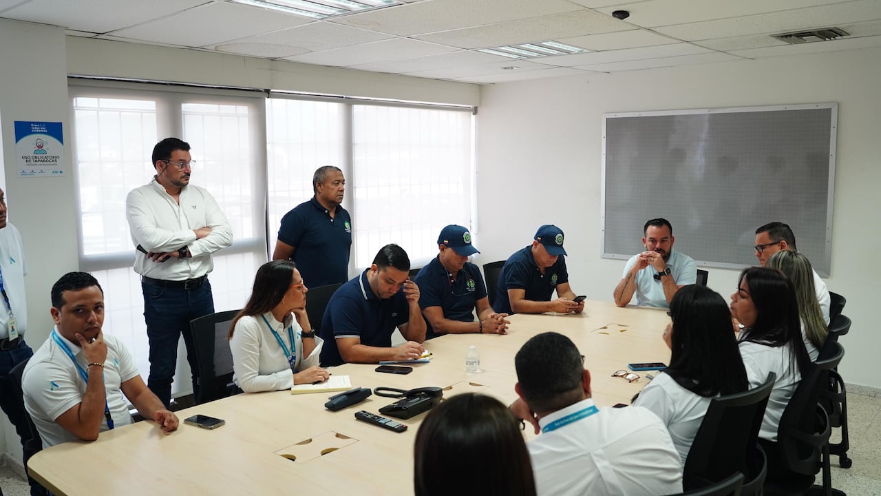 Edwin Palma, agente interventor de la empresa Air-e.