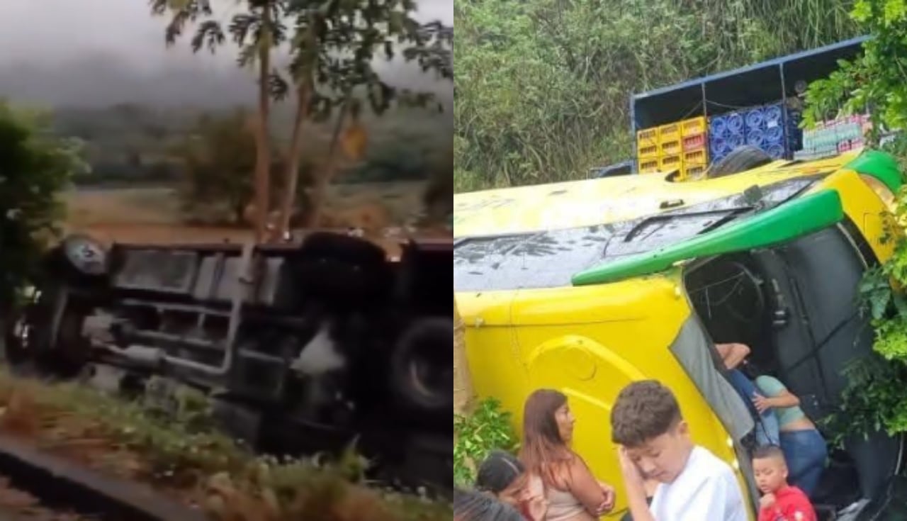 Tres persona fueron trasladadas a centros asistenciales del municipio de Santa Fe de Antioquia.