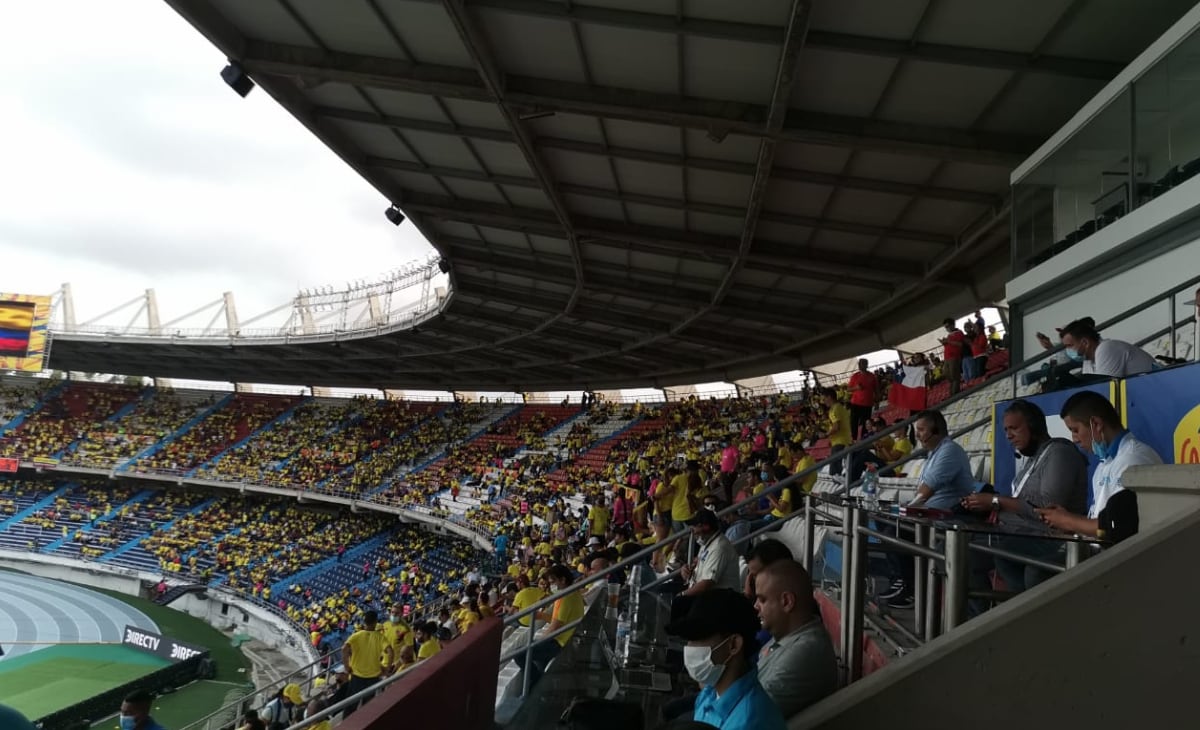 Tribuna occidental Metropolitano Barranquilla