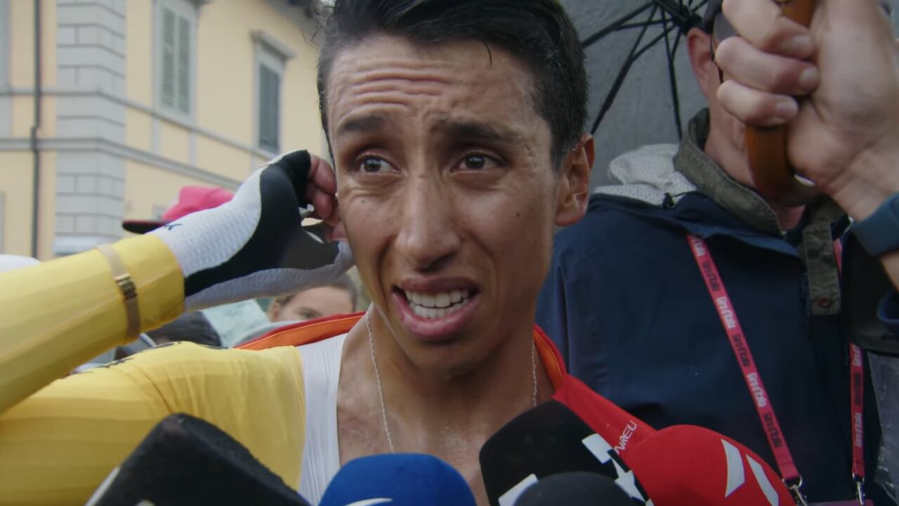 Egan Bernal relató cómo fue su caída en la etapa 10 del Giro de Italia