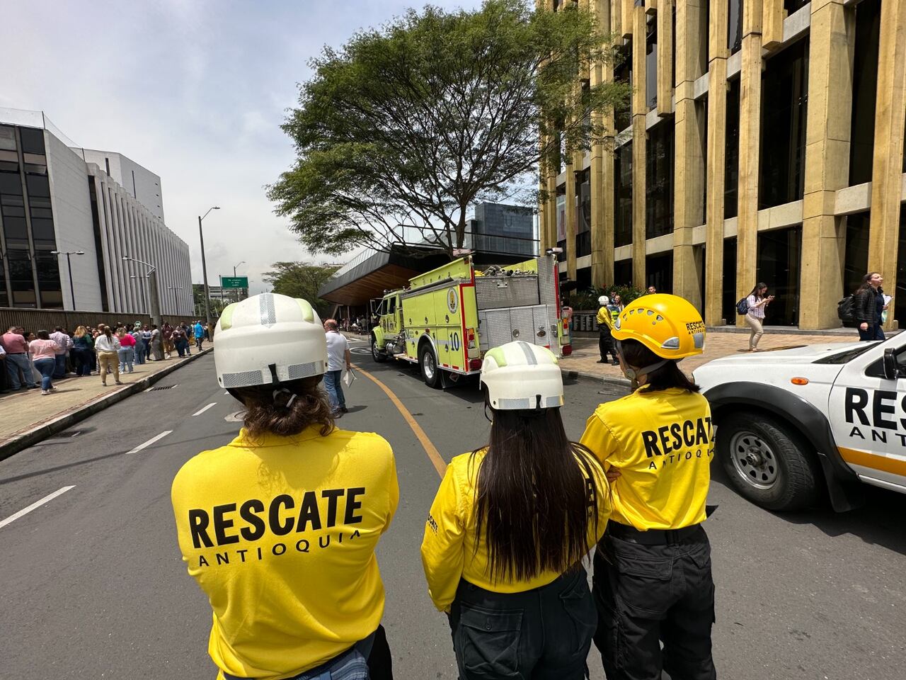 Simulacro de evacuación por sismo