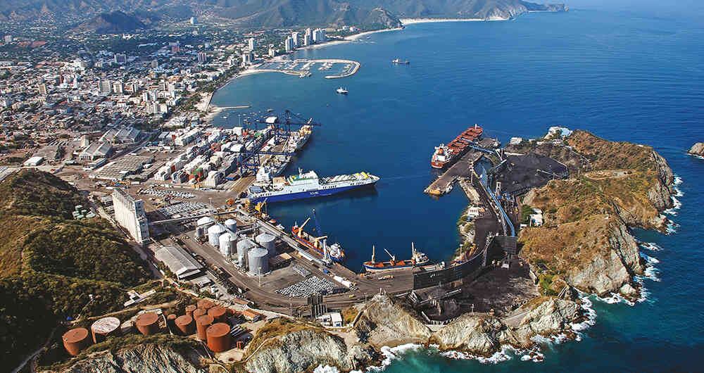 Santa Marta es una ciudad que ha crecido en gran parte gracias a su puerto y todo lo que por él ingresa.