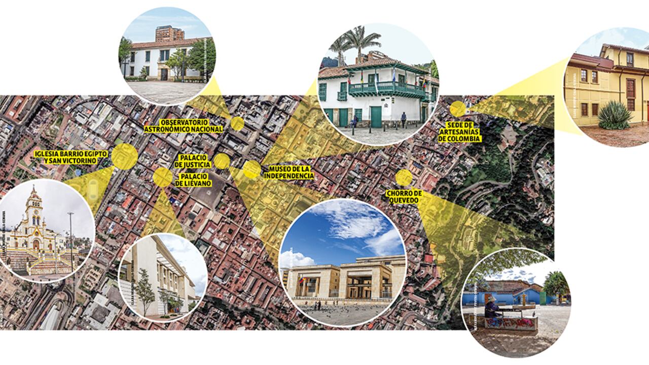 Además de la Casa Museo Casa del Florero, hay otros lugares de la ciudad que fueron clave para que se diera grito de independencia.