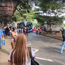 Los usuarios bloquearon la estación Universidades, ubicada al sur de Cali.