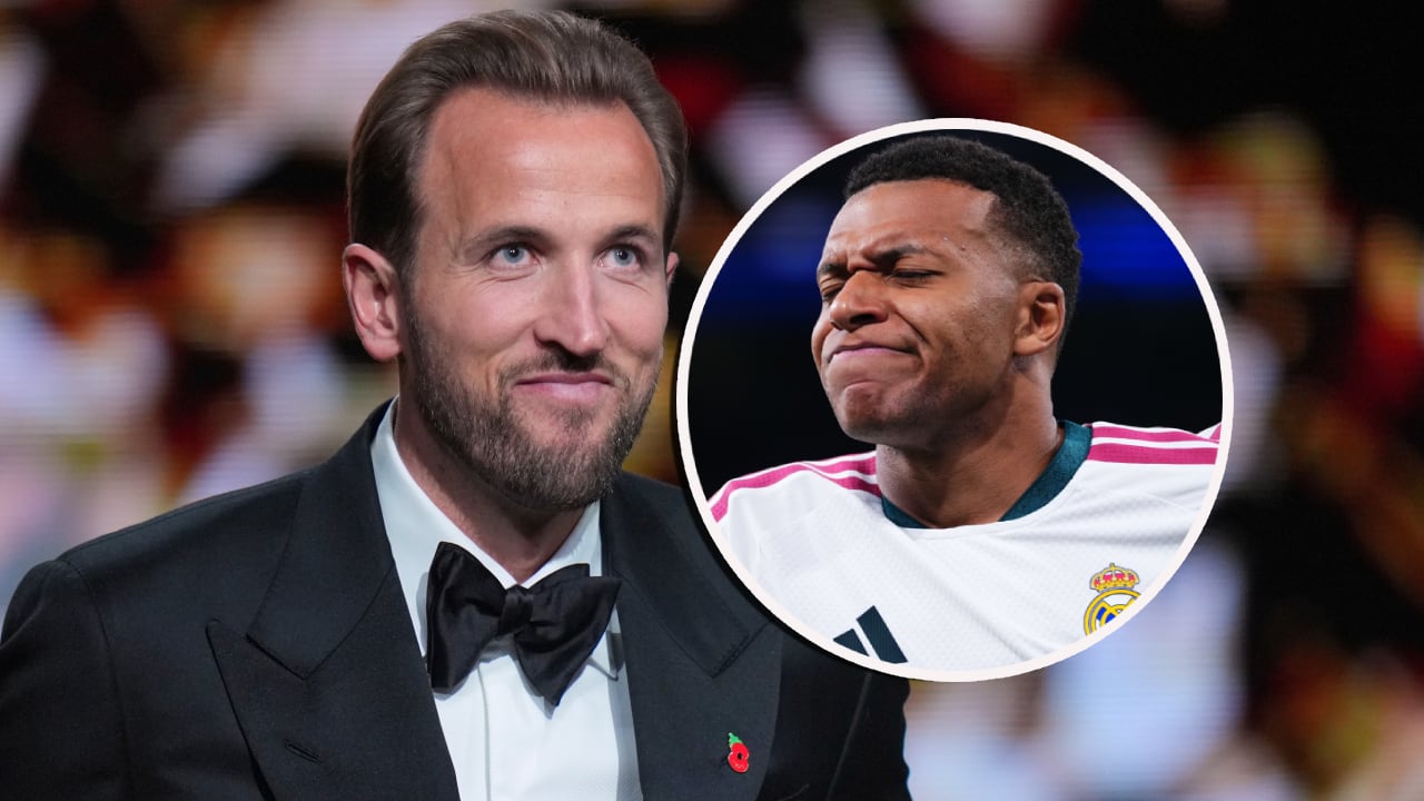 Harry Kane le ganó a Kylian Mbappé en las votaciones del Balón de Oro 2026