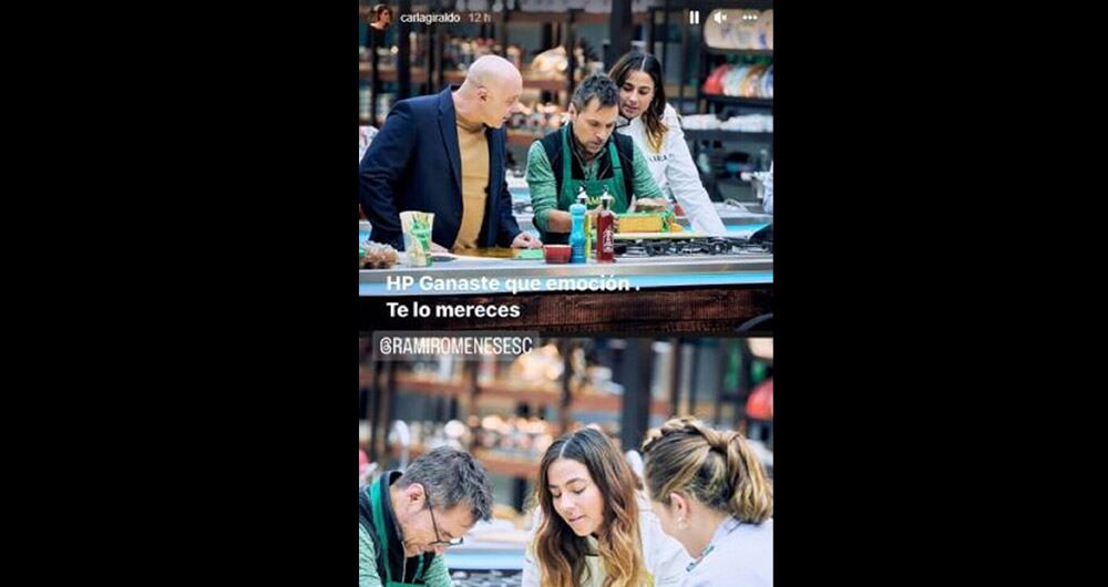 Carla Girlado - captura de pantalla de Instagram @carlagiraldo