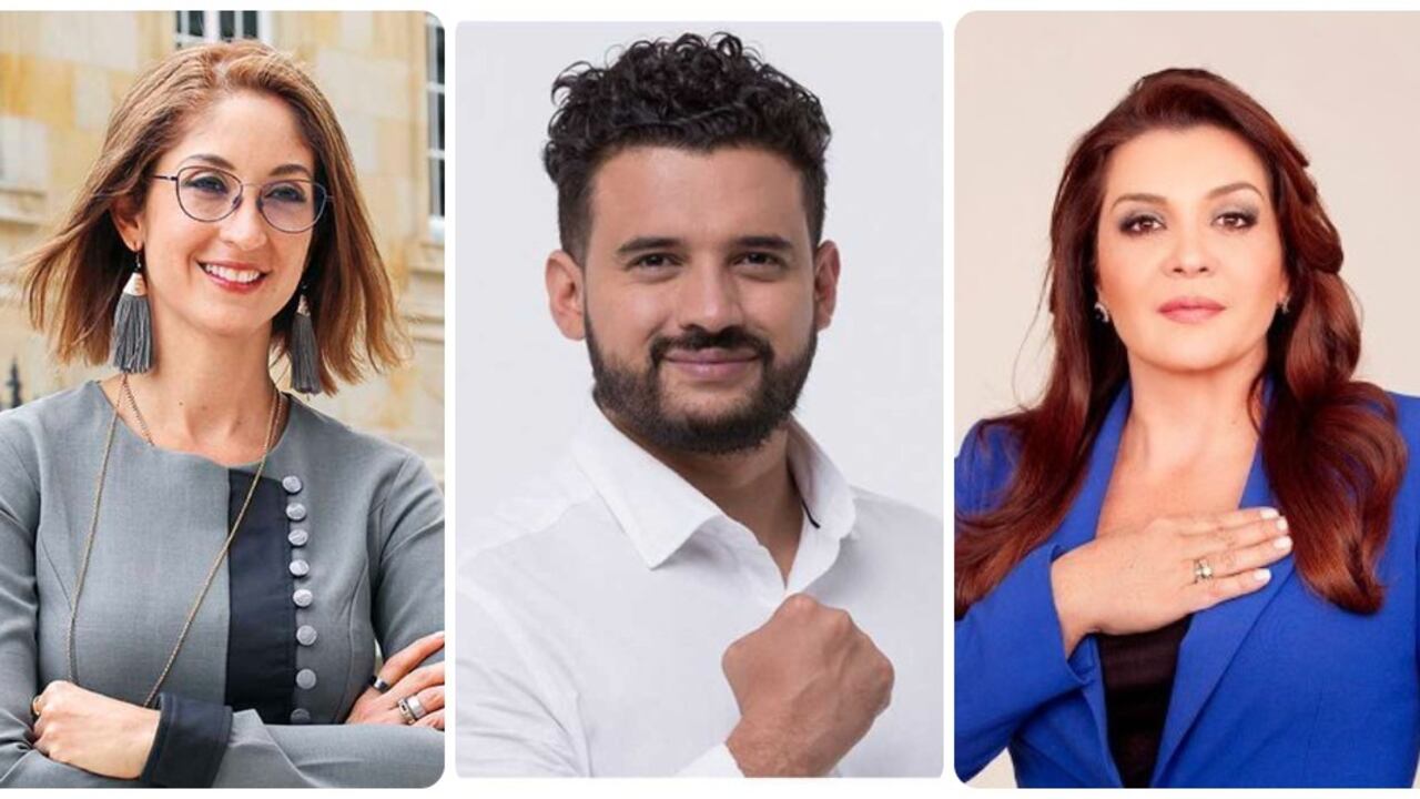 Jennifer Arias, Inti Asprilla y Margarita Restrepo.