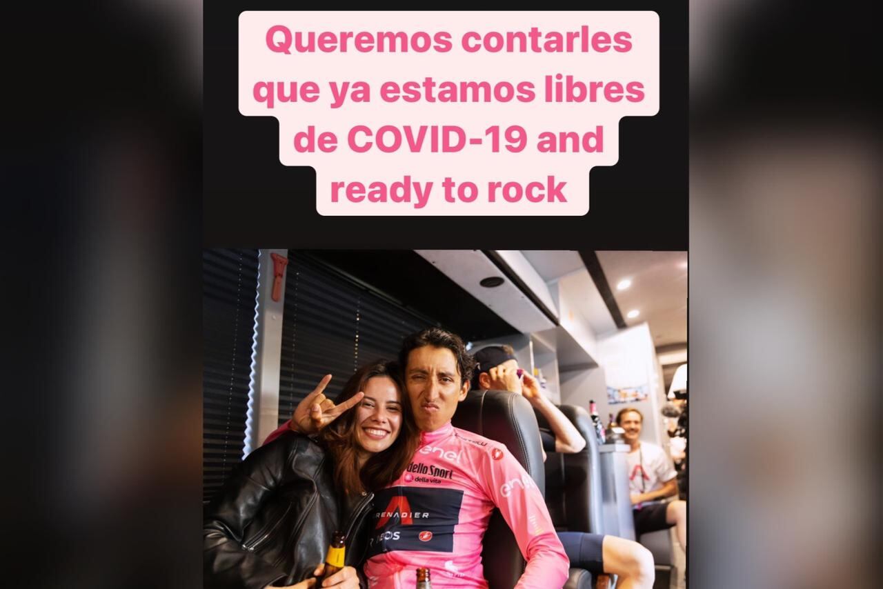¡Listo para competir! Egan Bernal superó el Coronavirus, así lo anunció en sus redes sociales