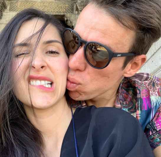 Rigoberto Urán y su esposa, Michelle Durango.