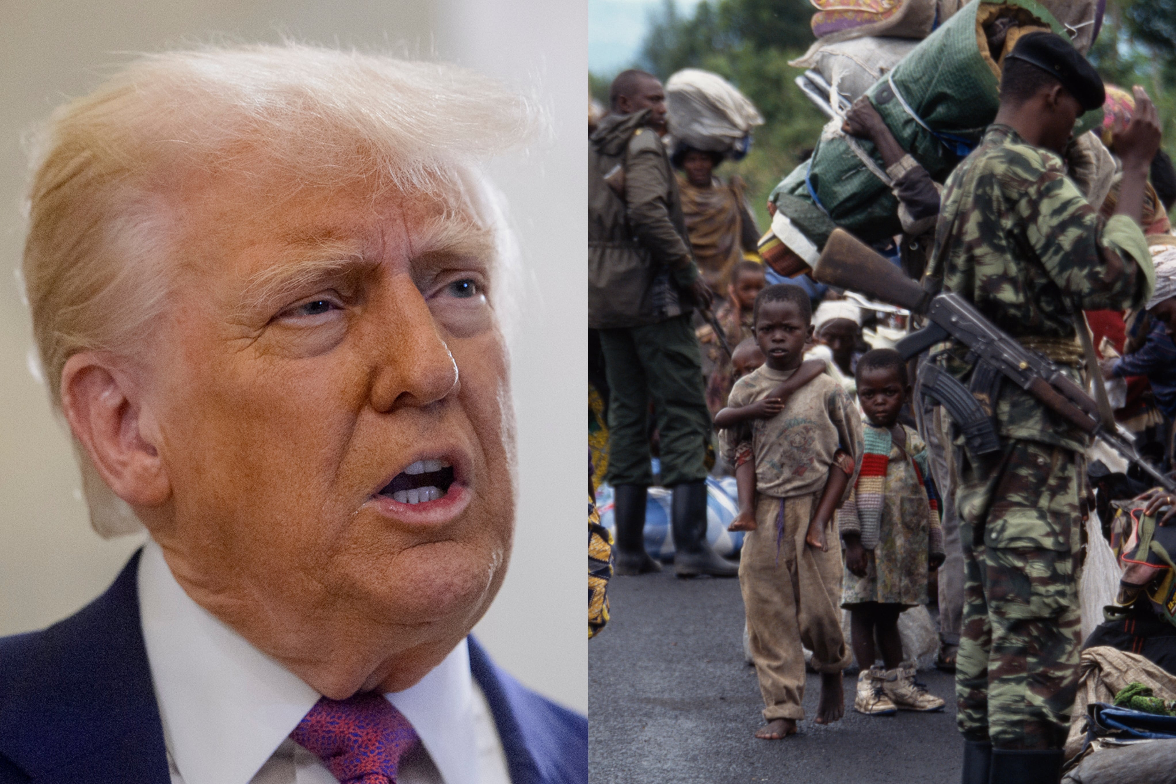 Trump y la guerra entre la República Democrática del Congo y Ruanda