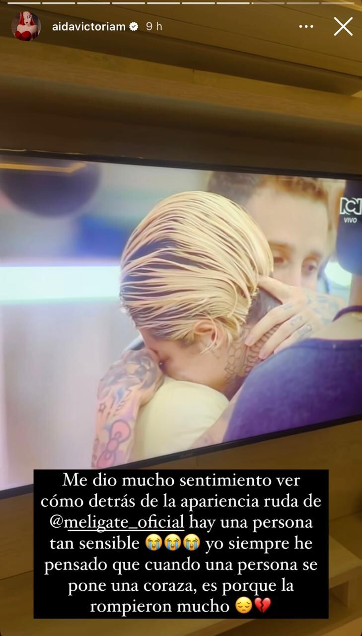 Aída Victoria Merlano habló de Melissa Gate.