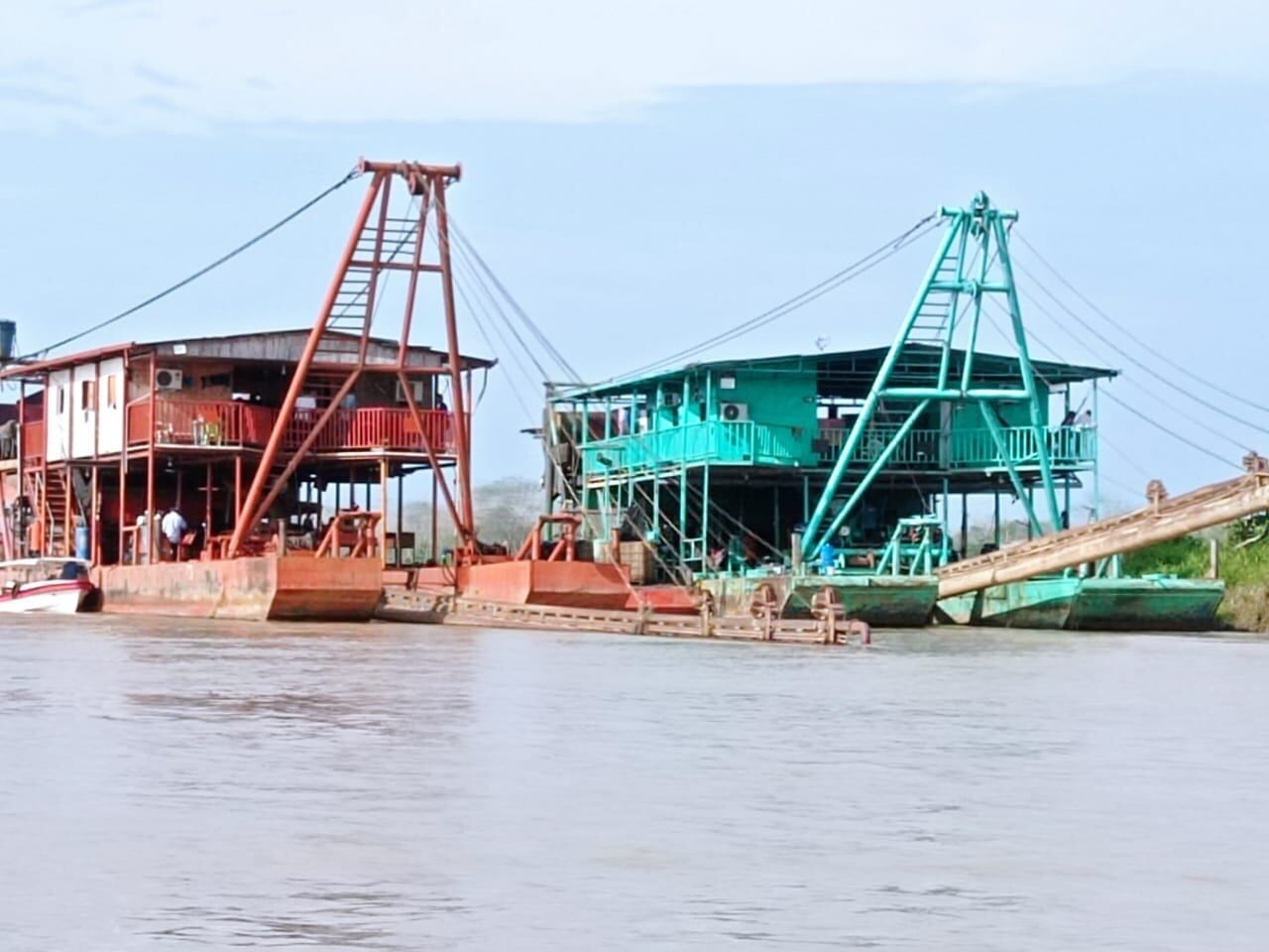 Estas son las nuevas máquinas para cerrar Cara e Gato en La Mojana