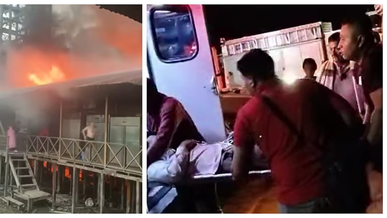 Incendio en On vacation de Leticia deja varios heridos, investigan las causas.