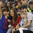 Shakira, Piqué y sus hijos