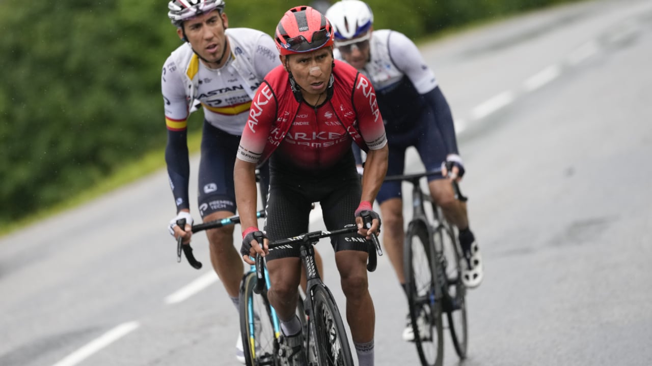 Nairo Quintana, etapa 9 - Tour de Francia. Foto: AP/Daniel Cole