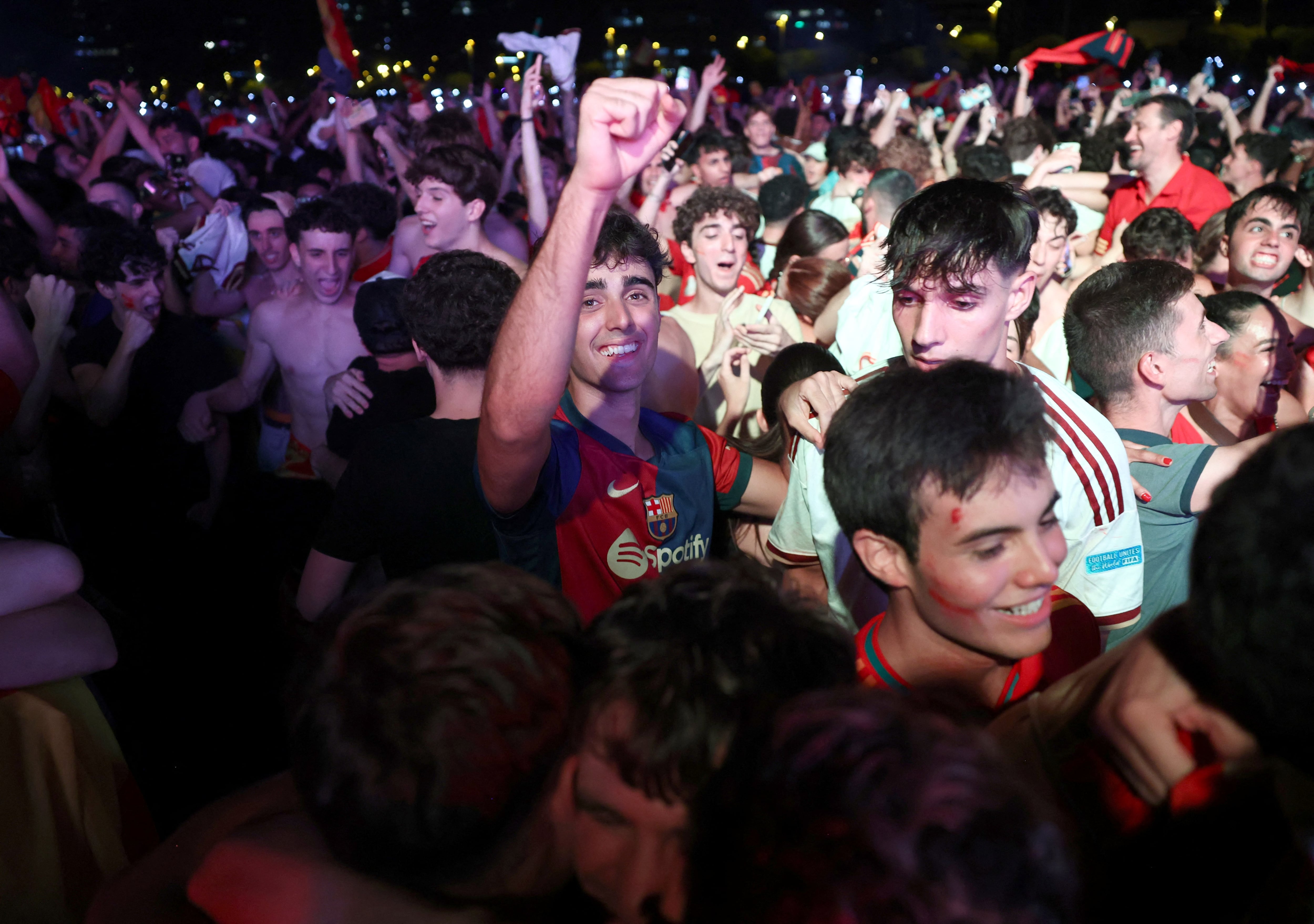En imágenes: así celebra España el título del Mundial 2026 en las calles