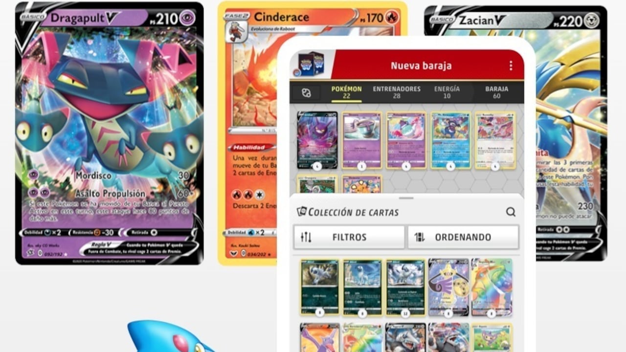 Juego de Cartas Coleccionables Pokémon Live.