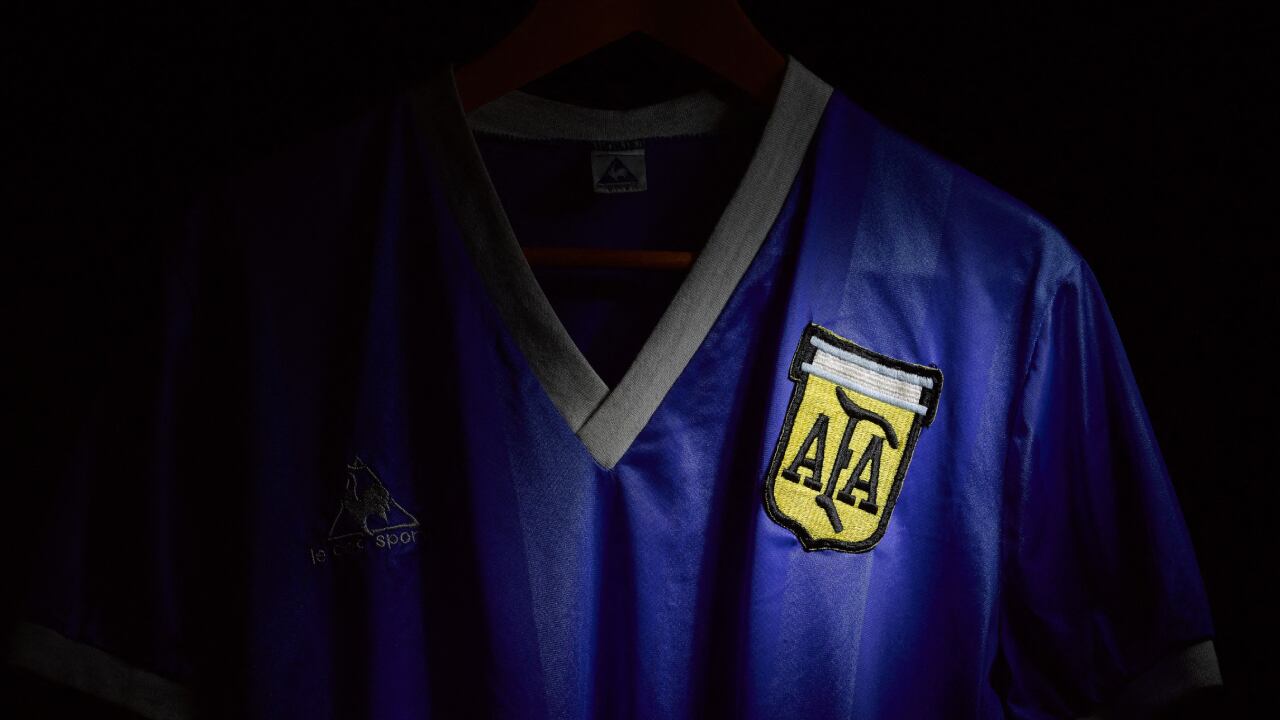 La subasta de la camiseta empezará por encima de los cinco millones de dólares