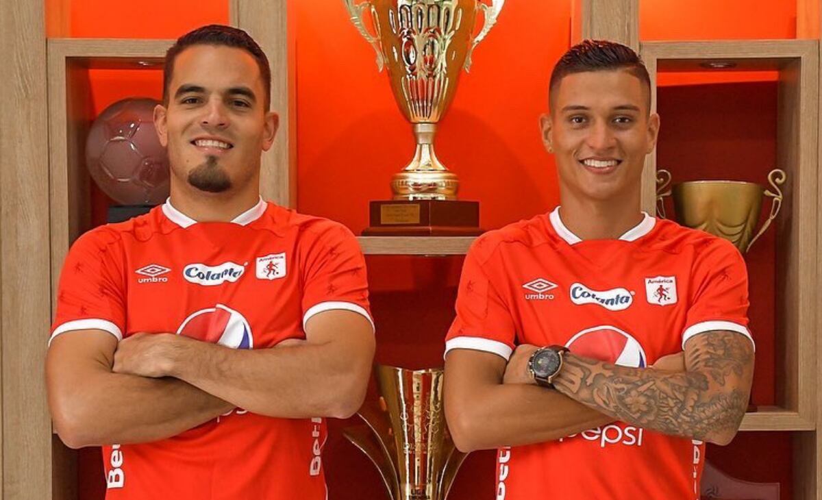 Ambos jugadores fueron anunciados como los primeros refuerzos de América.