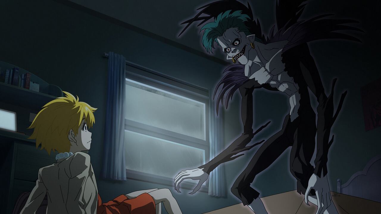 Death Note y Los Simpson.