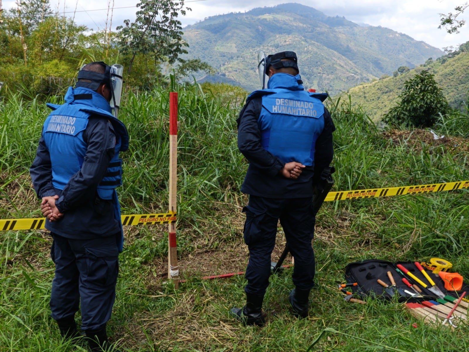 De los 87 municipios que tiene el departamento, 55 no presentaron afectación por minas antipersonal