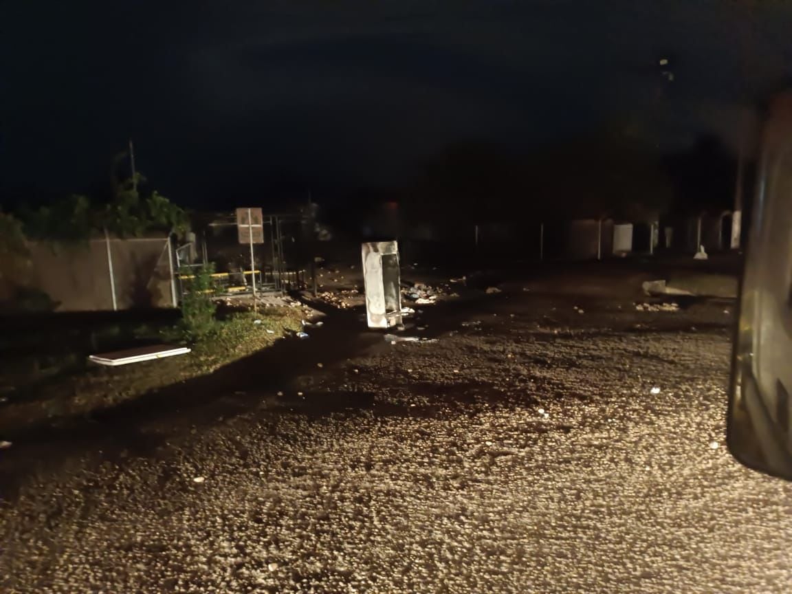 Lo último: estas son las primeras imágenes de los daños al interior del campo petrolero en Los Pozos, en Caquetá.