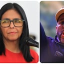 Delcy Rodríguez y Abelardo de la Espriella