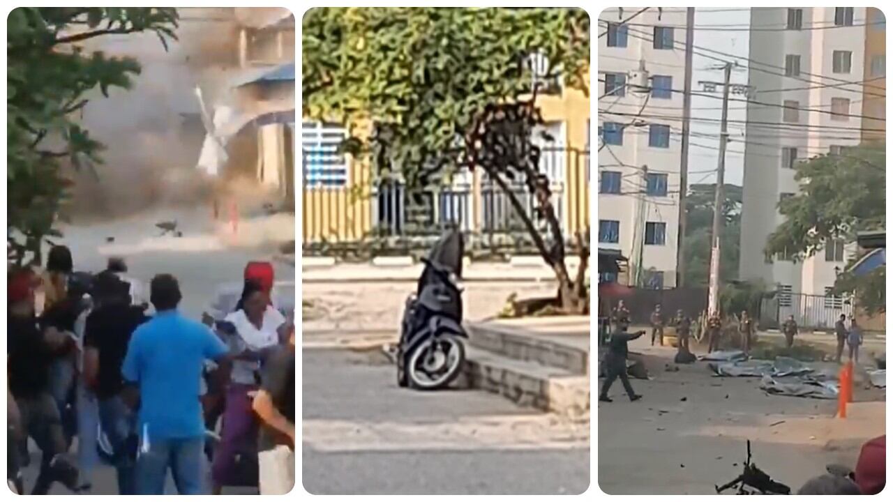 Las autoridades destruyeron de manera controlada un artefacto explosivo instalado en una moto en Jamundí, Valle.