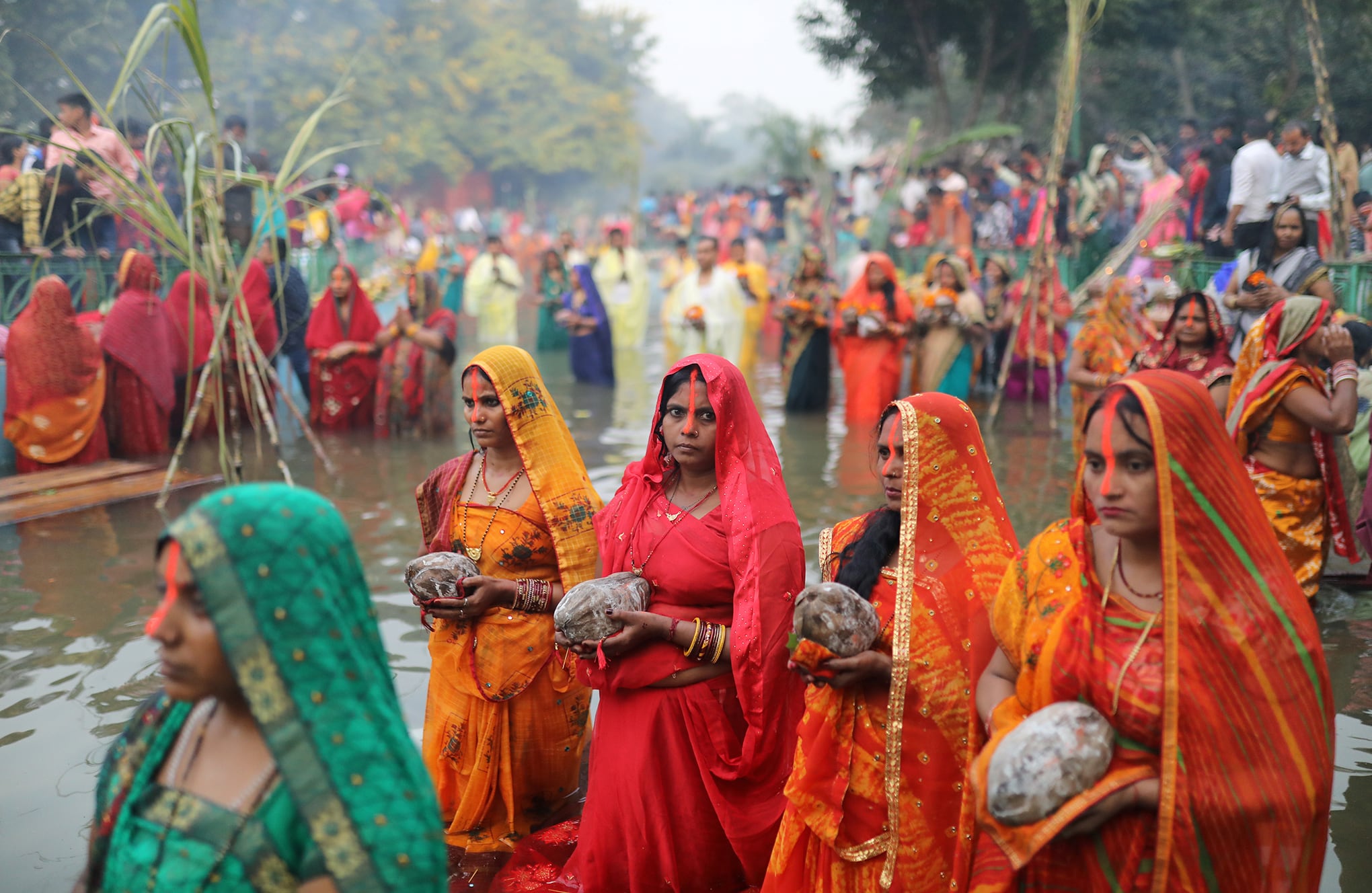 Festival de Chhath Puja en India