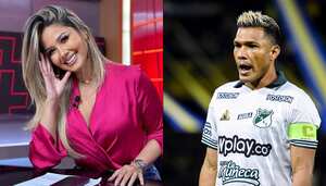 Melissa Martínez no se mostró contenta con las palabras de Teo Gutiérrez por la indisciplina.