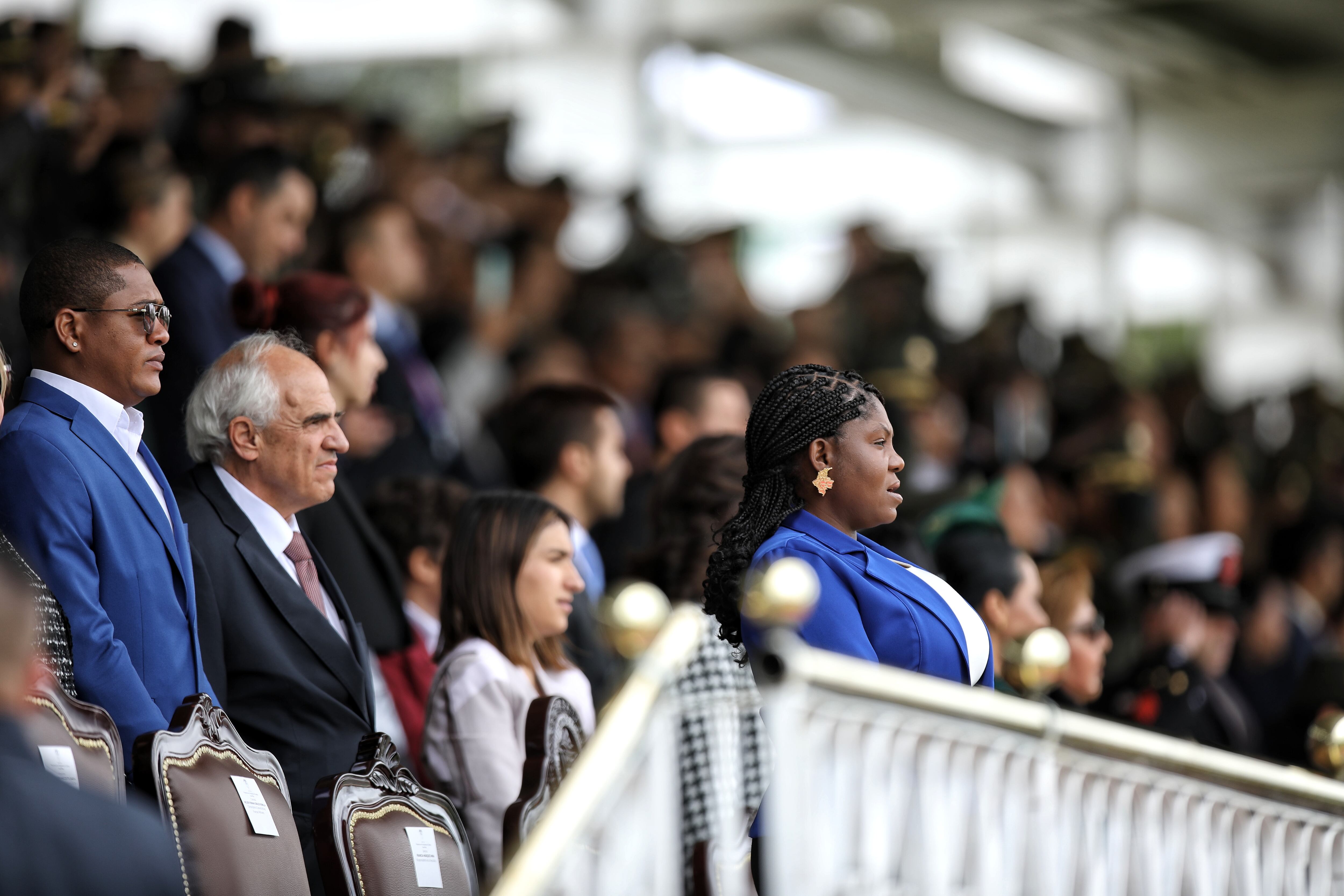 ceremonia de reconocimiento del Señor Mayor General William Rene Salamanca Ramírez, Director de la Policía Nacional