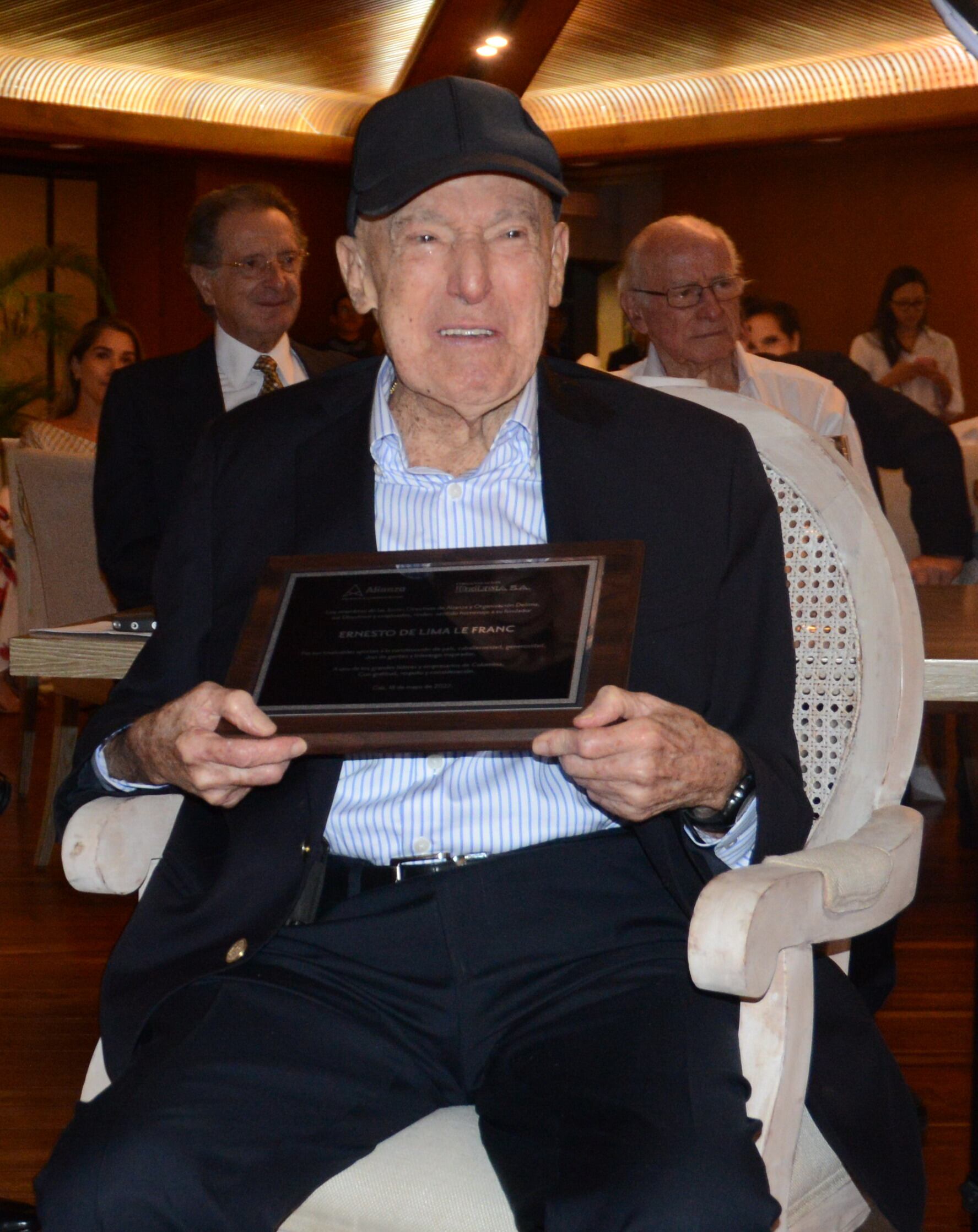 Cali: Ernesto de Lima, empresario vallecaucano. Foto Archivo mayo 18-22. José L Guzmán