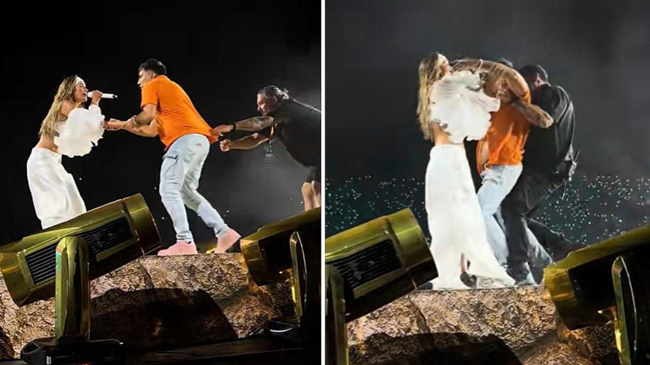 Karol G enfrentó tenso momento con un asistente durante su concierto en Toronto.