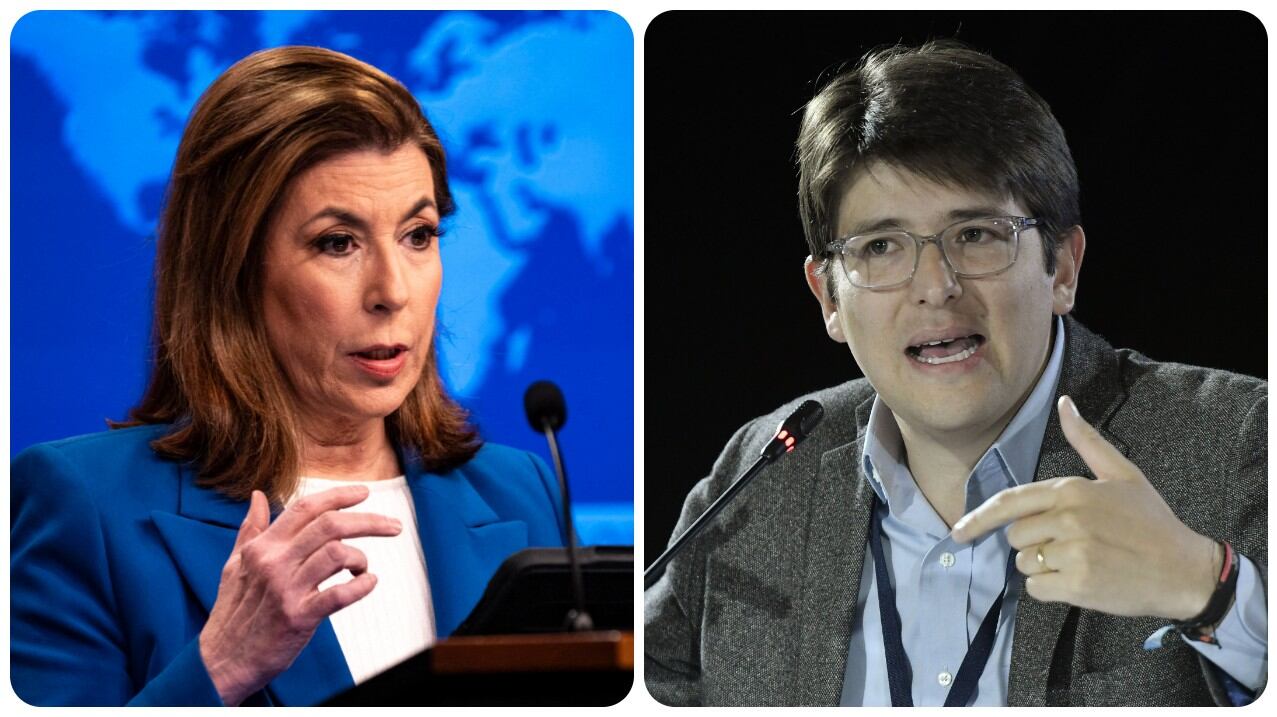 Tammy Bruce y Miguel Uribe