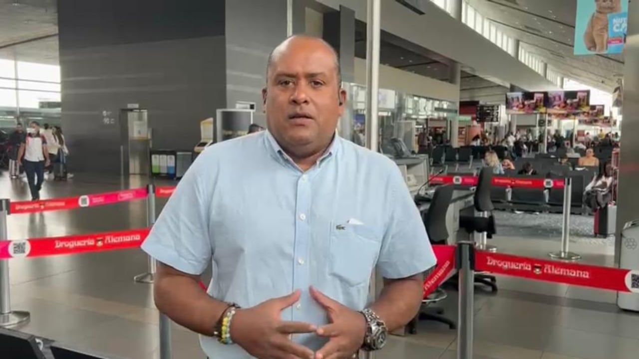 Gobernador de San Andrés llegó a Colombia.