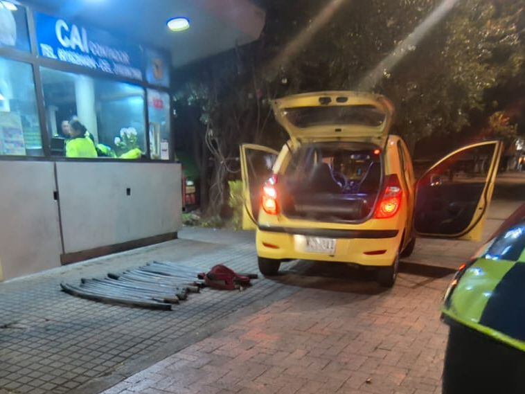 Una de las bandas fue capturada en el barrio Contador, en Usaquén