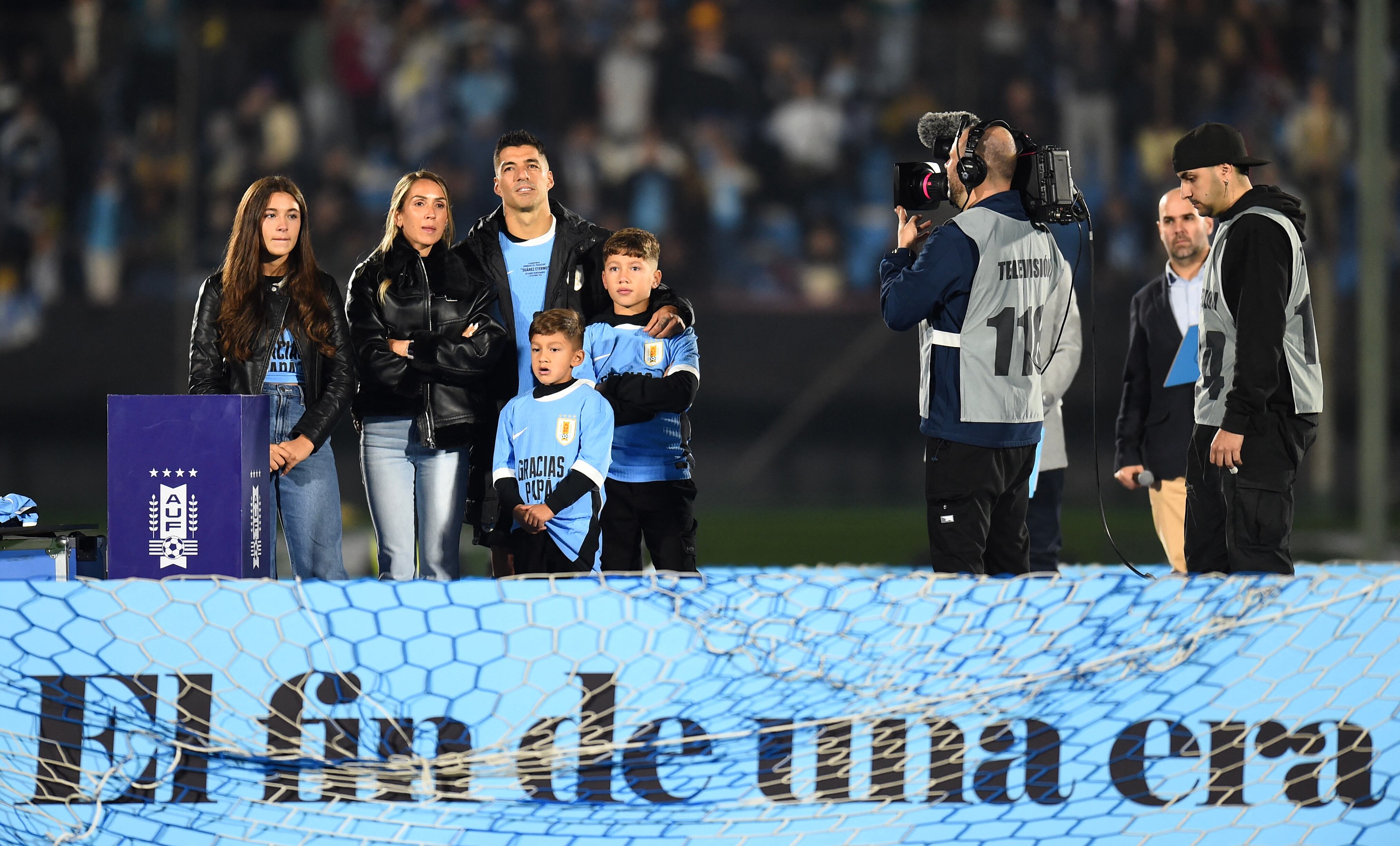 Despedida de Luis Suárez de la Selección de Uruguay.