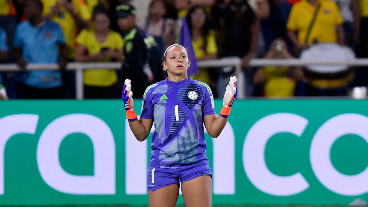 Luisa Agudelo, arquera de la Selección Colombia Femenina Sub-20