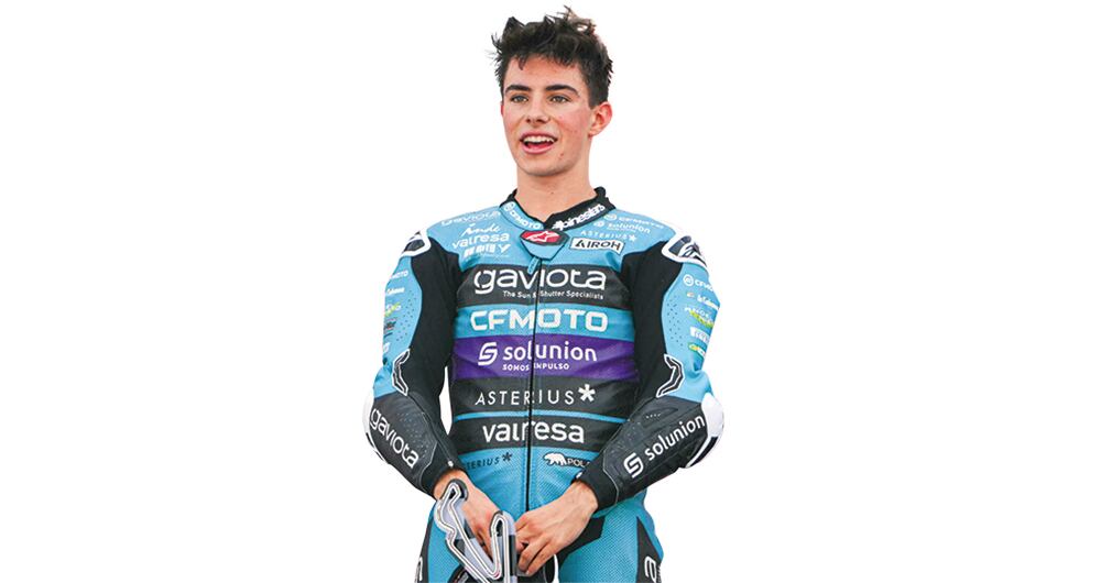 David Alonso ha dicho reiteradamente que quiere poner el nombre de Colombia en el mapa del motociclismo.