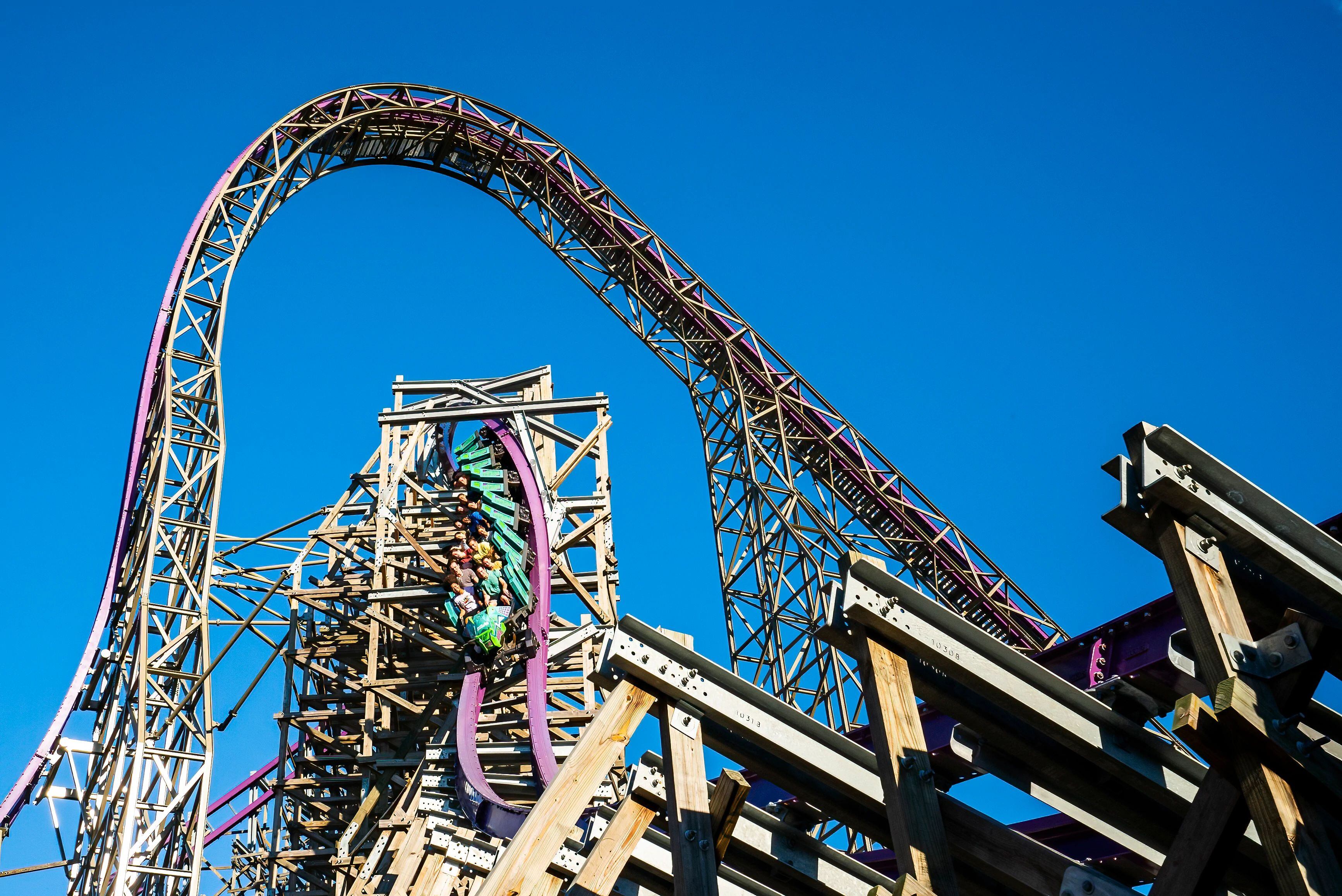 Iron Gwazi Busch Gardens Tampa, montaña rusa de Busch Gardens Tampa Bay (Florida, Estados Unidos).