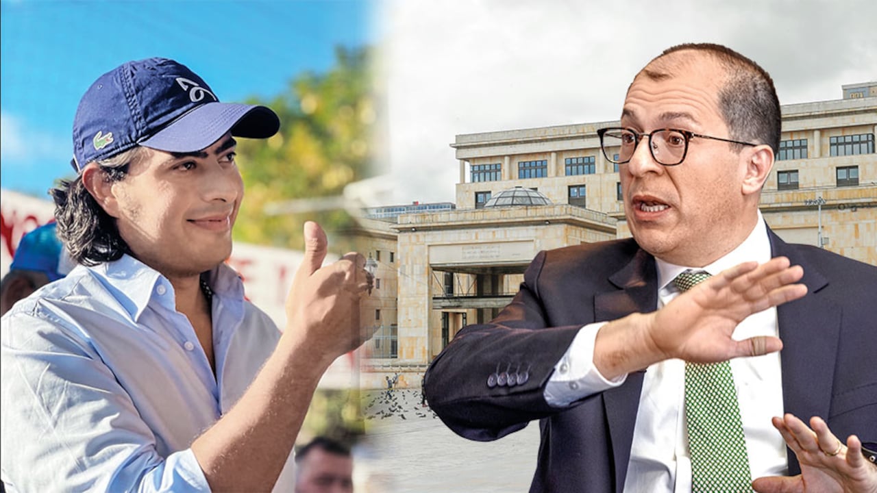 Nicolás Petro y Francisco Barbosa.