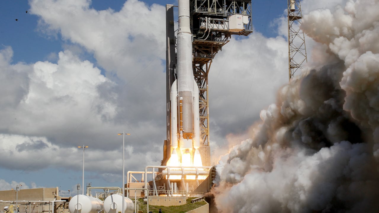 Lanzamiento de aeronave de Boeing