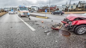 Diecisiete personas resultaron heridas el viernes por un vehículo en un cruce protegido en el centro de Szczecin (noroeste de Polonia)