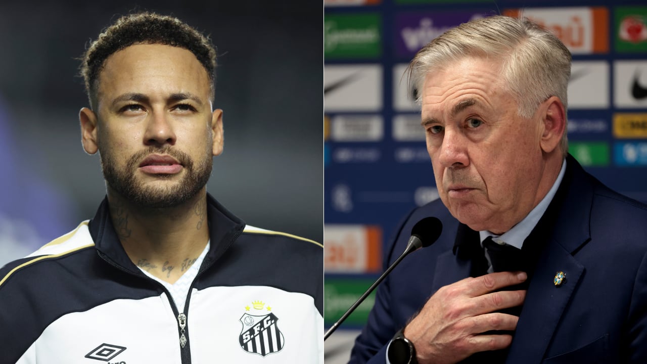 Carlo Ancelotti estaría meditando llevar a Neymar al Mundial 2026